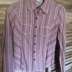 BKE Denim  shirt size small